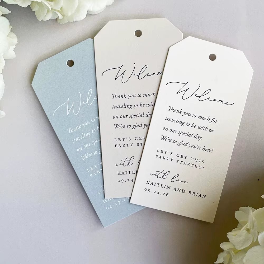 Personalised 100pcs Thank you Tags for Wedding Guests Party Shower Welcome Gift Tags Decor Favor Candy Boxes Cupcake Paper Tags