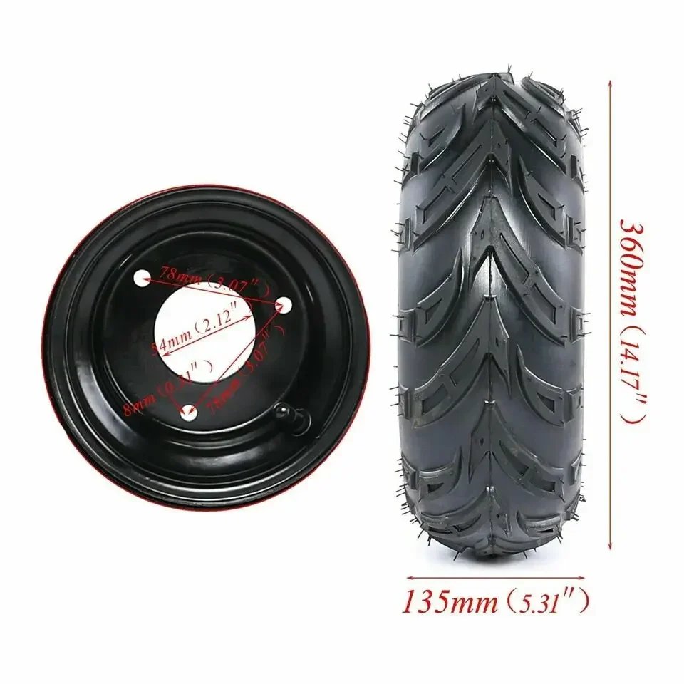 145x70-6 wheels