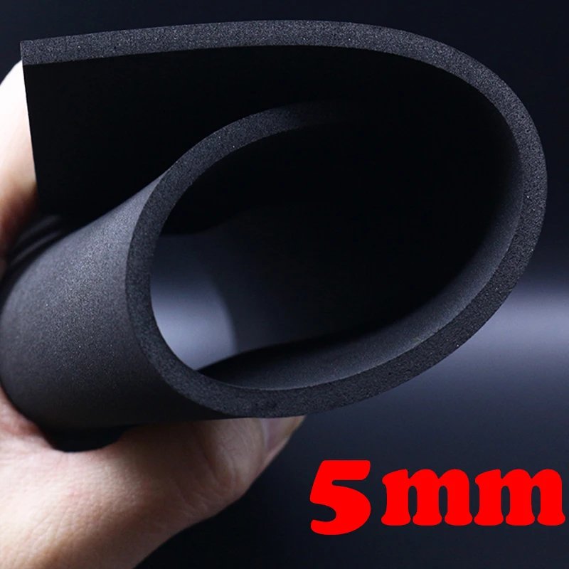 5mm black 2pcs
