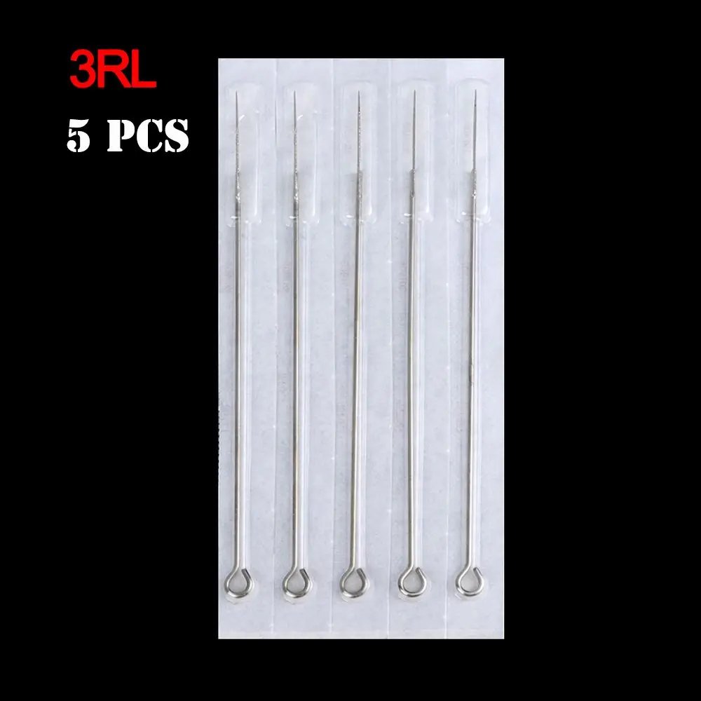 Professional  Sterile Tattoo Needle Round Liner Needles Tattoo Supply Permanent Makeup Accessories