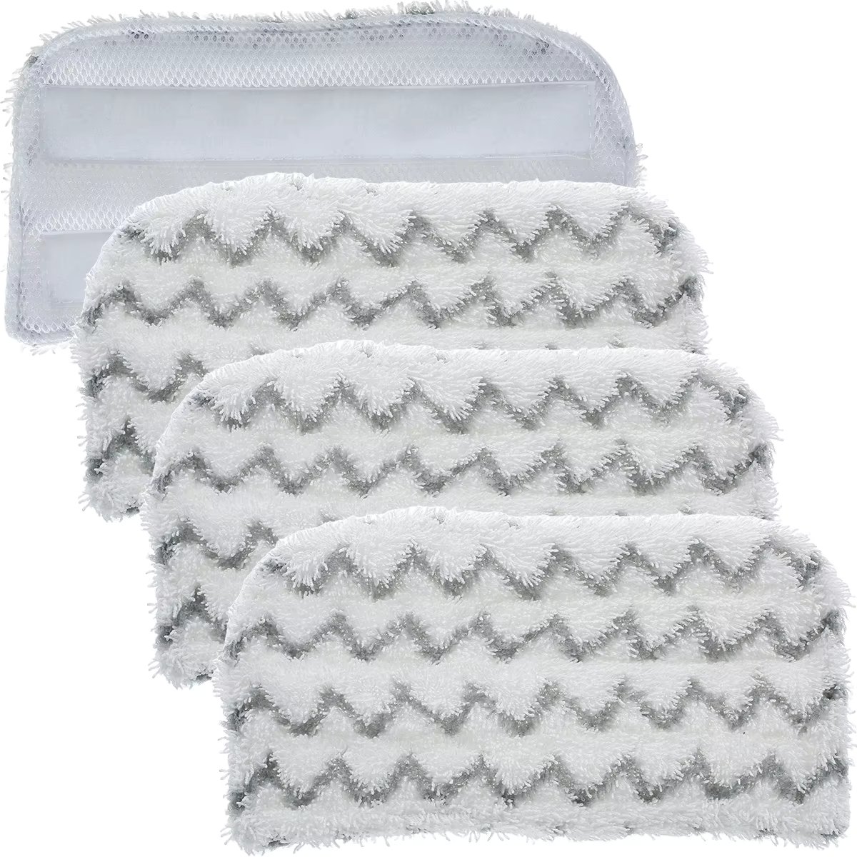 4PCS/Set Microfiber Steam Mop Replacemen Pad Washable Cleaner Pad for Shark Steam Mop S1000 S1000A S1000C S1000WM S1001C Mop Rag