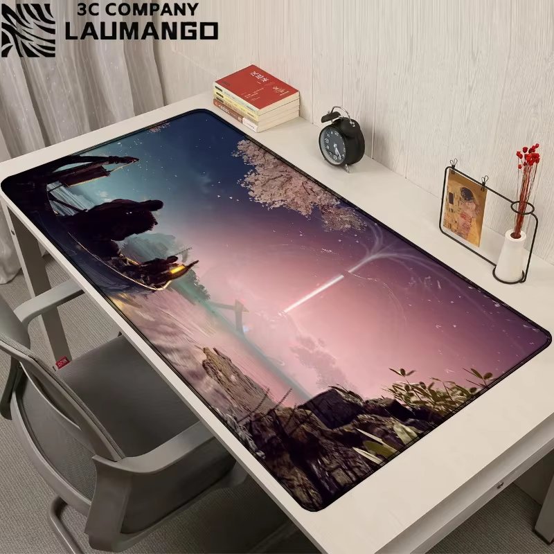 God of War Mouse Pad Gaming Laptops Extended Cartoon Mousepad Gamer Mause Anime Keyboard Mat Desk Accessories Pads Deskmat Mats