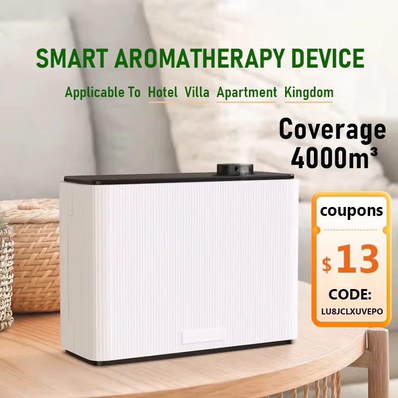 NAMSTE 4000m³ HVAC Aroma Diffuser Electric Air Freshener Fragrance Diffuser Smart Timing Scent Air Machine For Home Hotel Spa