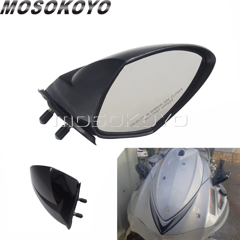 For Yamaha WaveRunner VX110 Deluxe 2005-2009 Sport Cruiser VX 110  Motorboat Rearview Mirror Side Rear View Mirrors 2006 2007