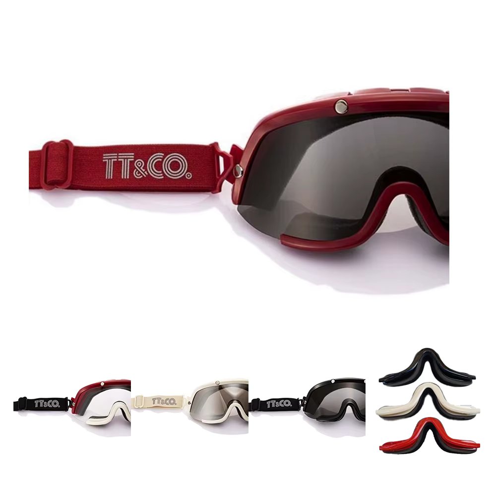 Retro Goggles Motocross Glasses TT&CO Goggles Man Outdoor Ski Equipment Cycling Goggles Racing Goggles BMX MTB ATV 2025 Glasses