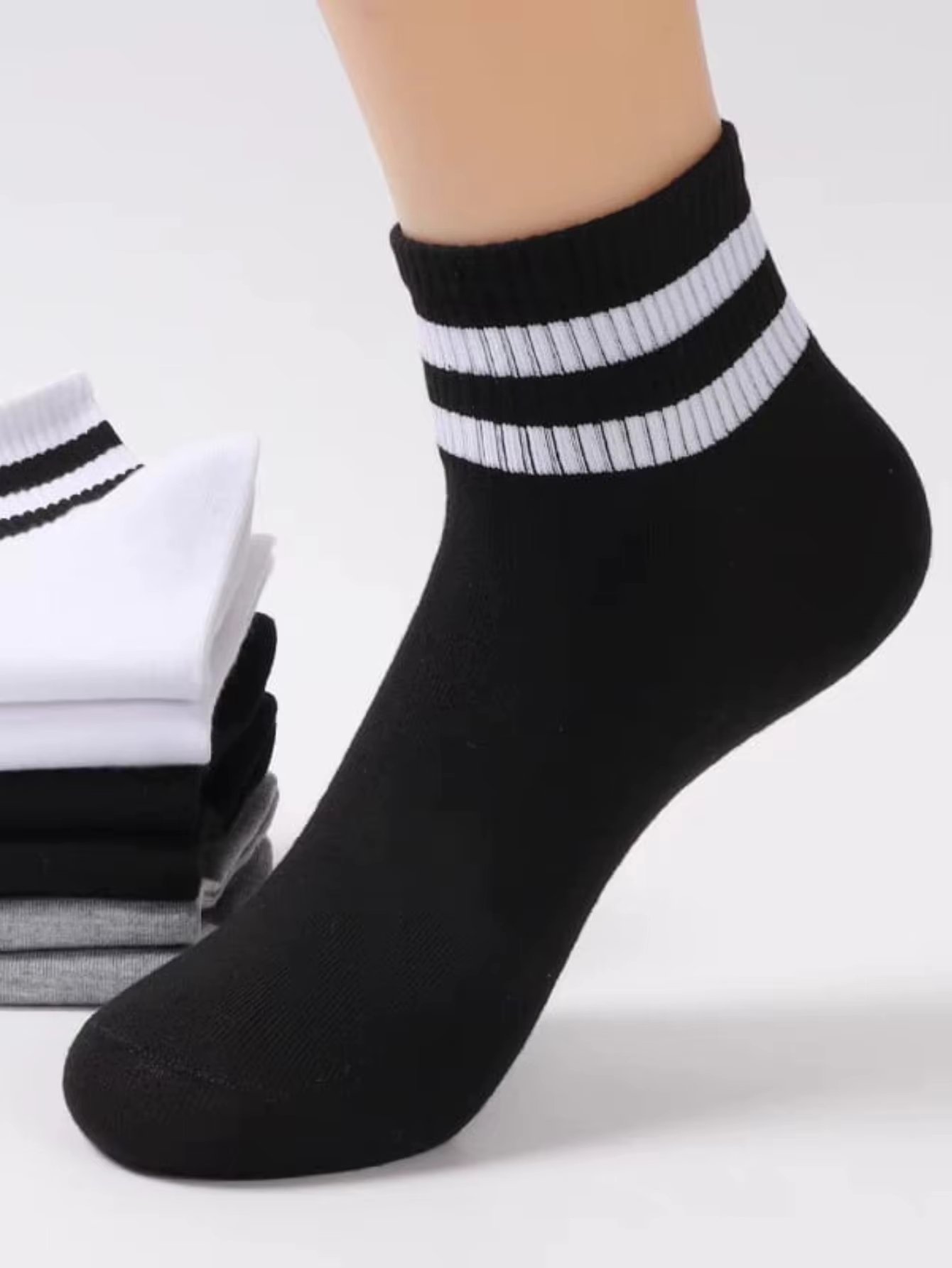 Kit 2 Pair Youth Socks Winter Cano Long 32-40