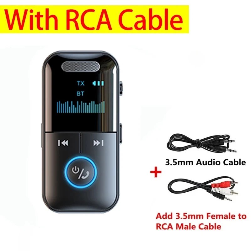 With RCA Cable