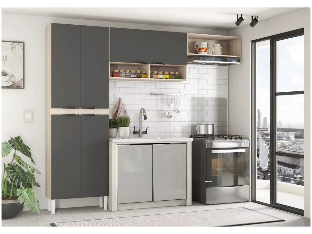 Demóbile Dalu 6 Doors Compact Kitchen