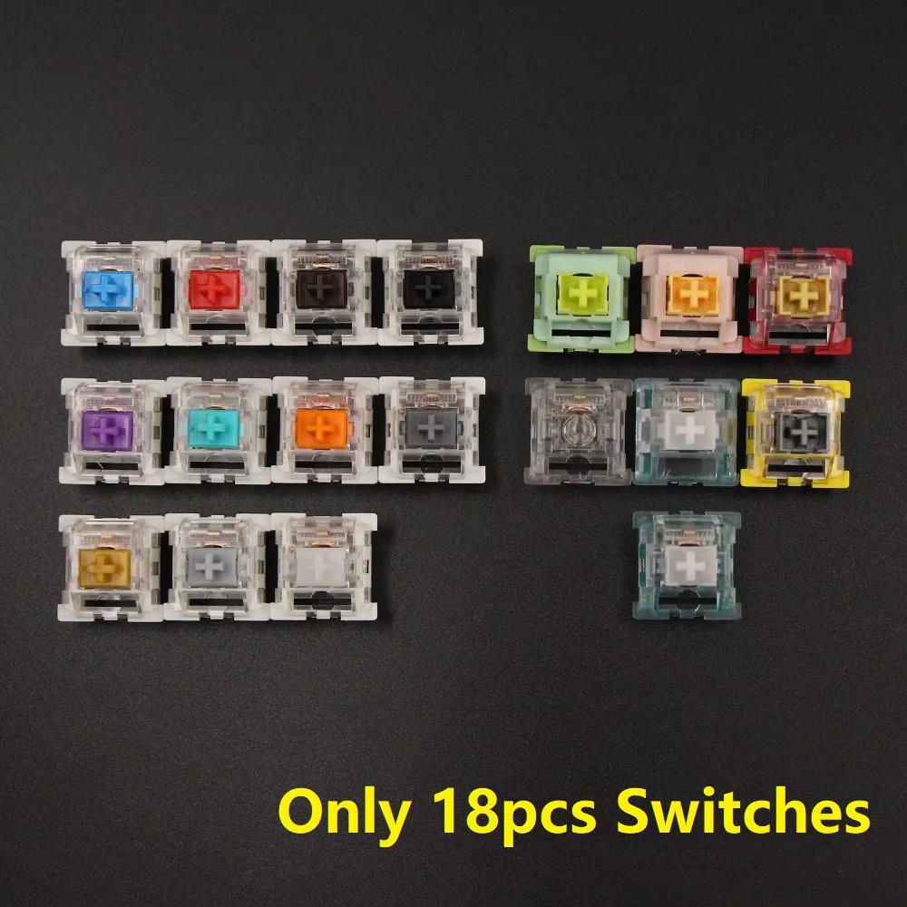 Only 18PCS Switches
