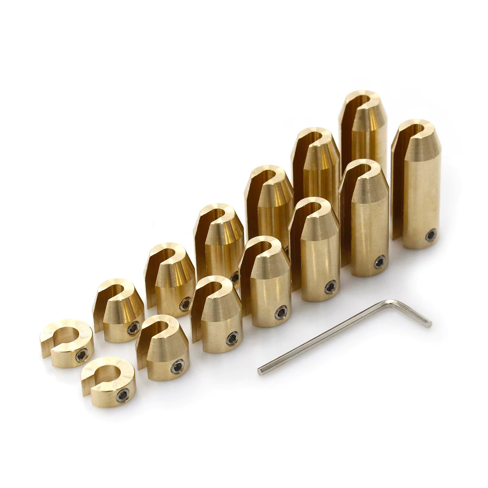 14pcs/set Motorcycle Reusable Brass Wheel Spoke Balance Weights Refill Kits For Motorcycle Repair Tools