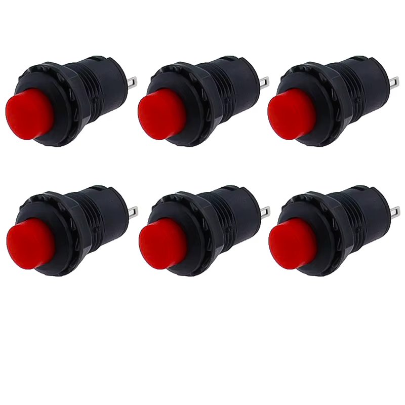 6Pcs Red