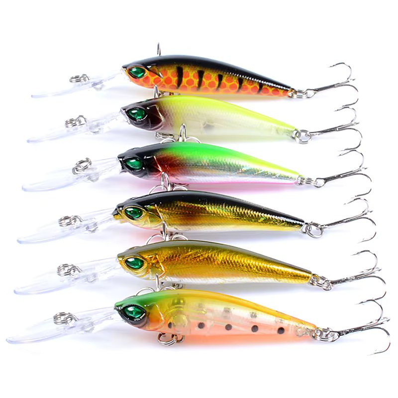 New Fishing Lures Wobbler Minnow Swim Crankbait 94mm/6.2g Artificial Hard bait Pesca Jig Trolling Jerk bait Fishing tackle Lure