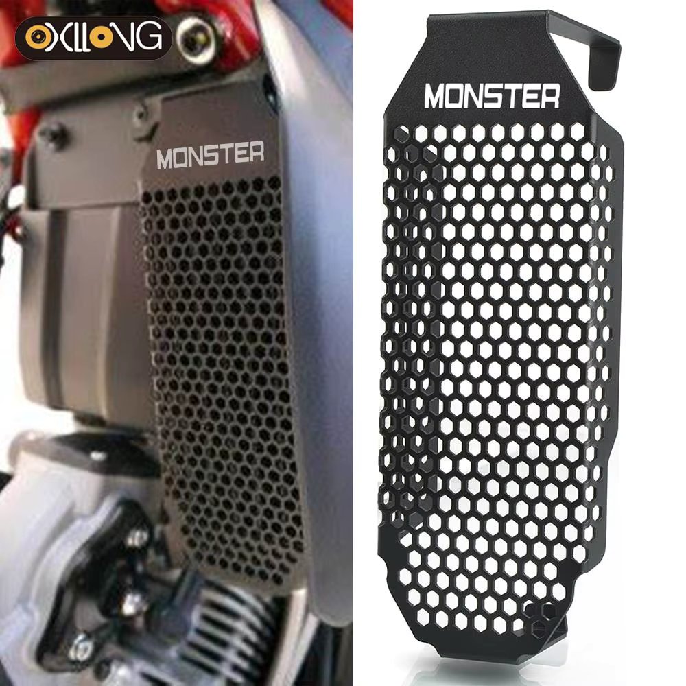 Motorcycle Radiator Guard Grille Oil Cooler Cover For Ducati Monster 797 2017 2018 2019 2020 Scrambler Icon Dark Cafe Racer