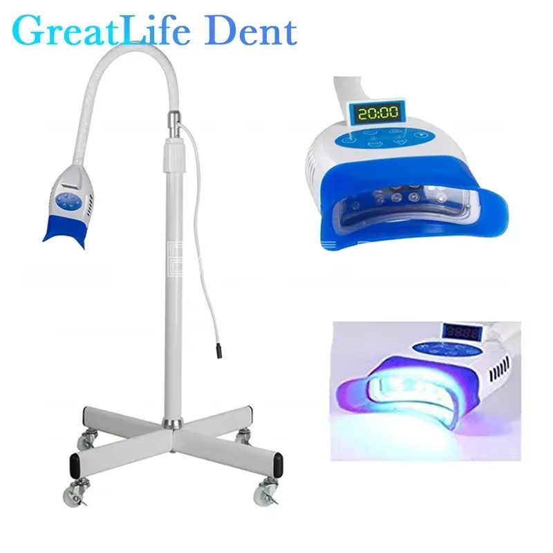 GreatLife Dental Tooth Whitening Instrument Teeth Whitener Light Professional Led Lamp For Dentistry Teeth Whitening Machine