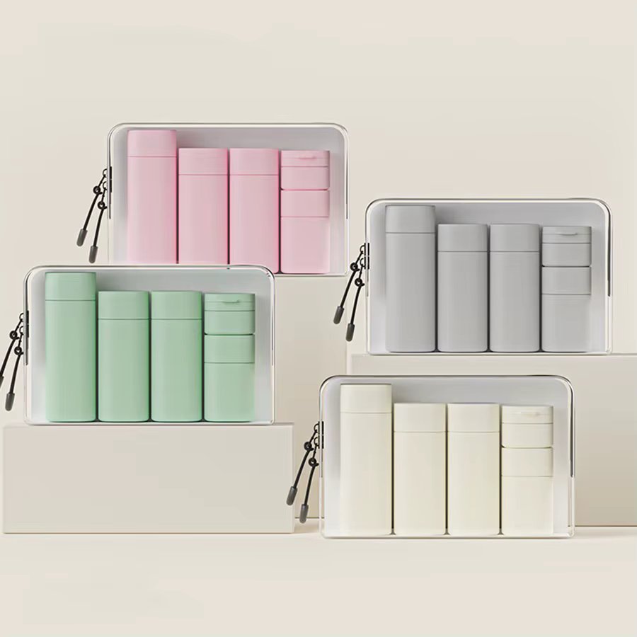 Hydrating makeup dispensing bottles, portable lotions, shampoos, traveling, refillable, squeezed empty bottles