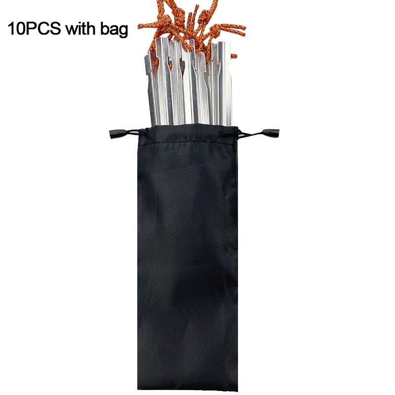 10PCS Silver withbag