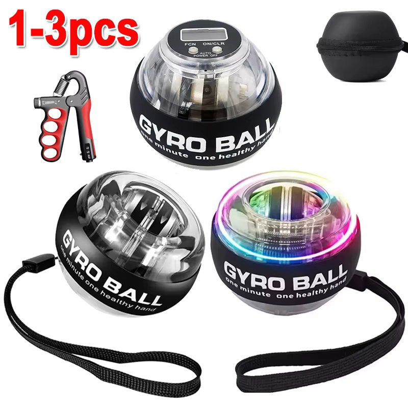 Fitness Equipment Sport Gym Powerball Gyro Ball Workout Equipments Exercise Power Portable Body Building Sports Entertainment