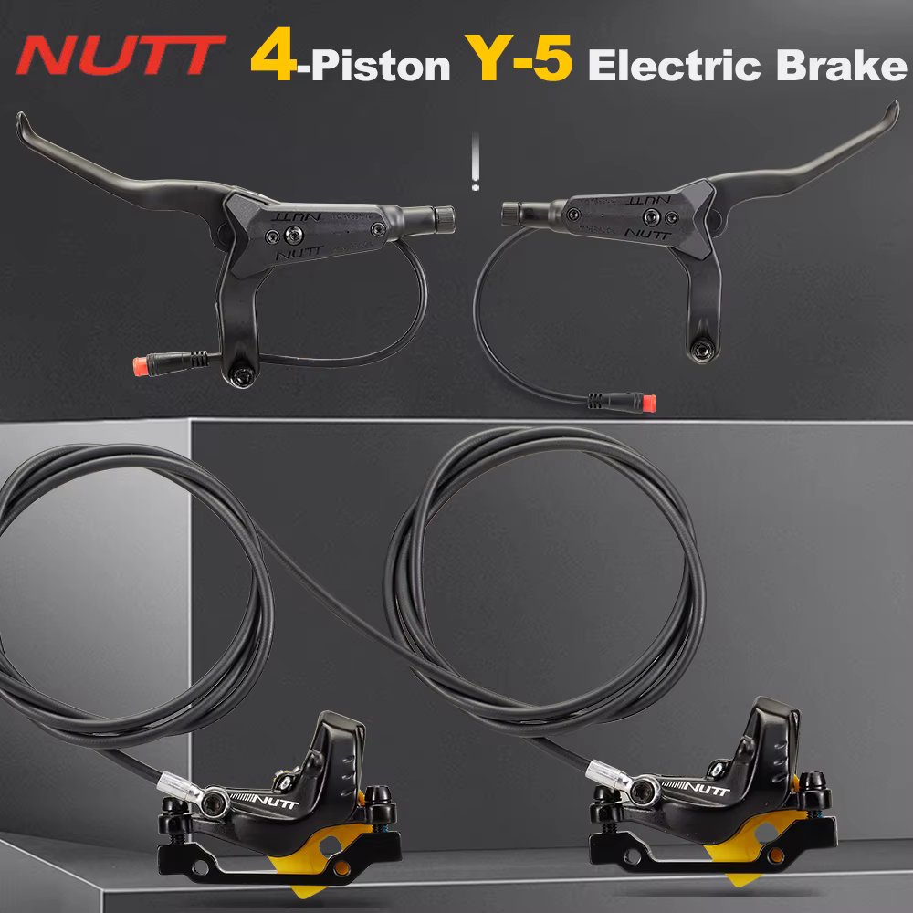NUTT Y-5 Hydraulic Brake 4 Piston Electric Brake For A5-D KUGOO Zero Dualtron Kaabo Mantis