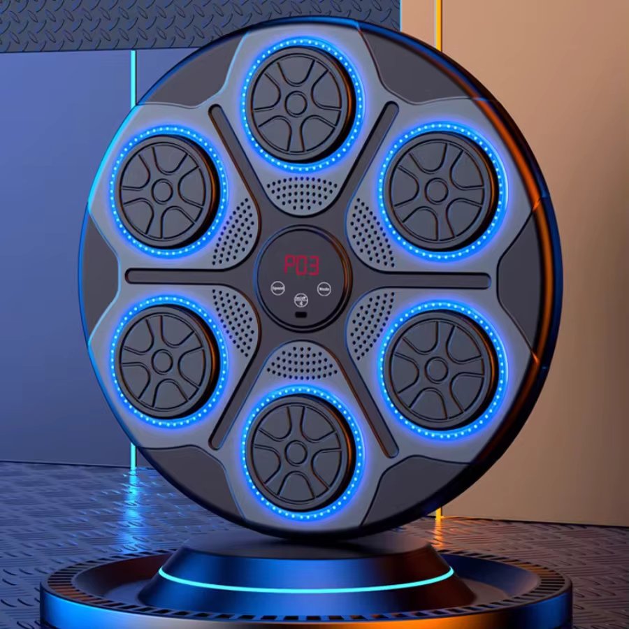 Guitar Hero Boxe Musical Alvo de Parede DIspositivo de Pancadas Eletronico Infantil e Adulto Treinamento Boxing