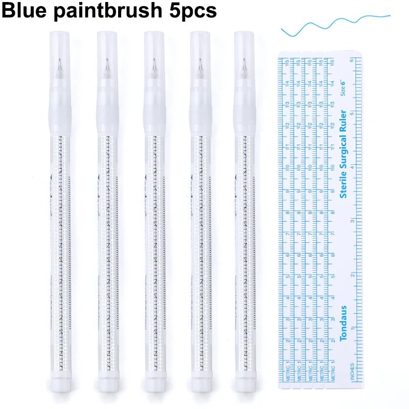 Blue 5pcs
