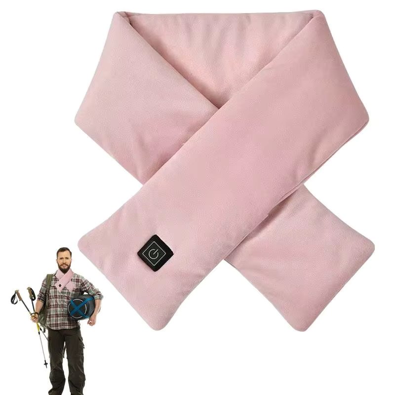 Heating Pad Scarf Smart USB Charging Heating Scarf Electric Neck Heating Pad Scarf For Daily Home Office Outdoor Cycling Fishing