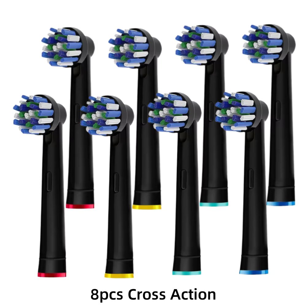 8pcs Black