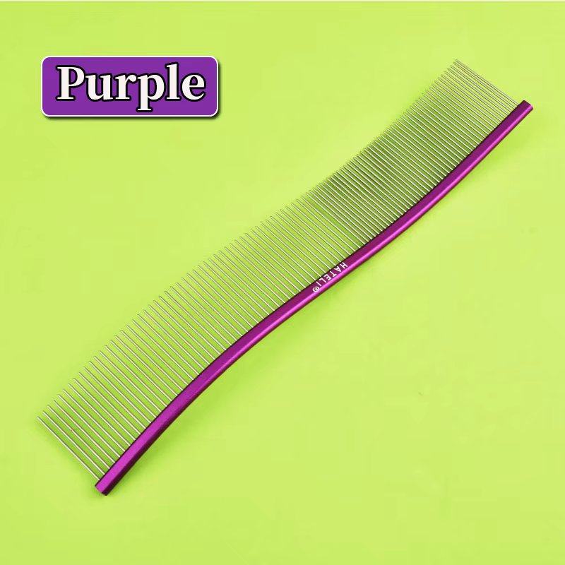 Purple flat handle