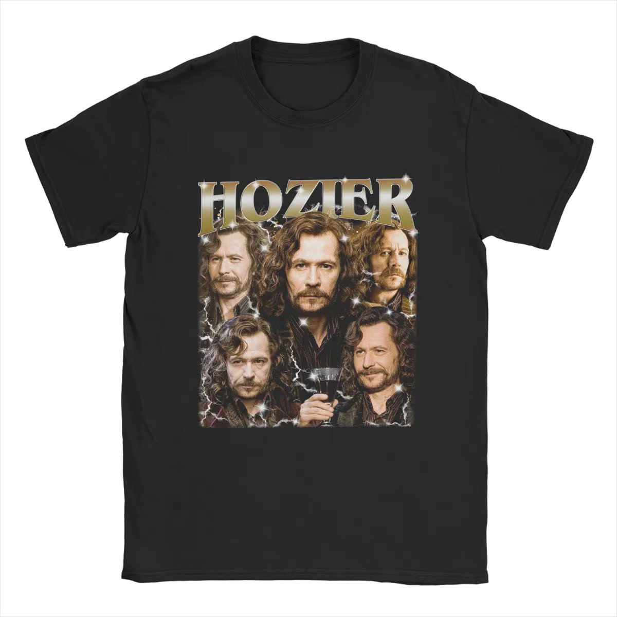 Graphic Printing Men Women Hozier Meme Bootleg Tee Shirt Outfit Humorous Cotton Hozier Homage HP Fan Gift T Shirts Tee Clothing