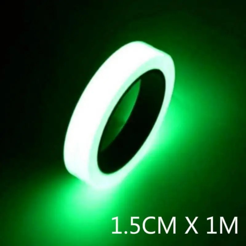Luminous Fluorescent Night Self-adhesive Glow In The Dark Sticker Safety Security Home Decoration Stairs Warning Tapes