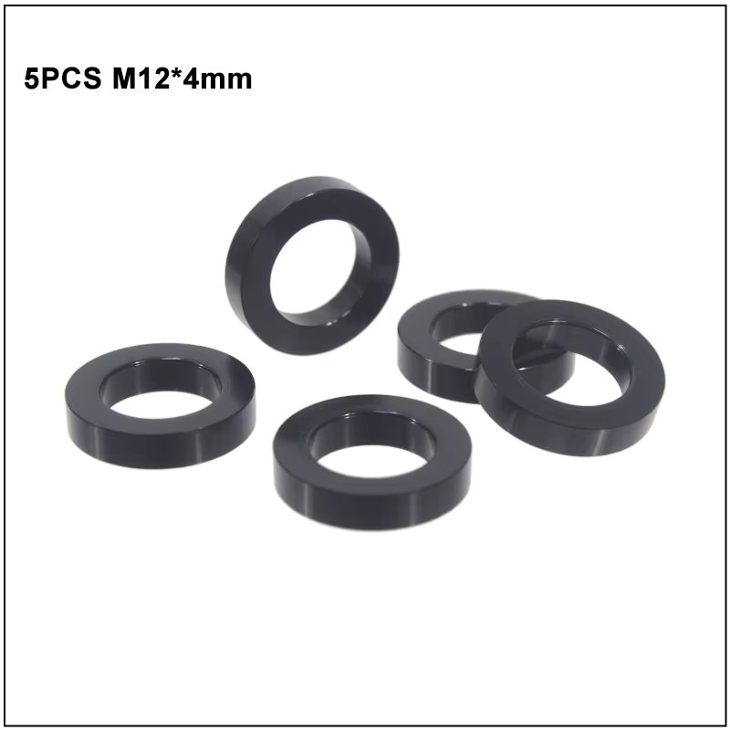 5Pcs M12x4mm Flat