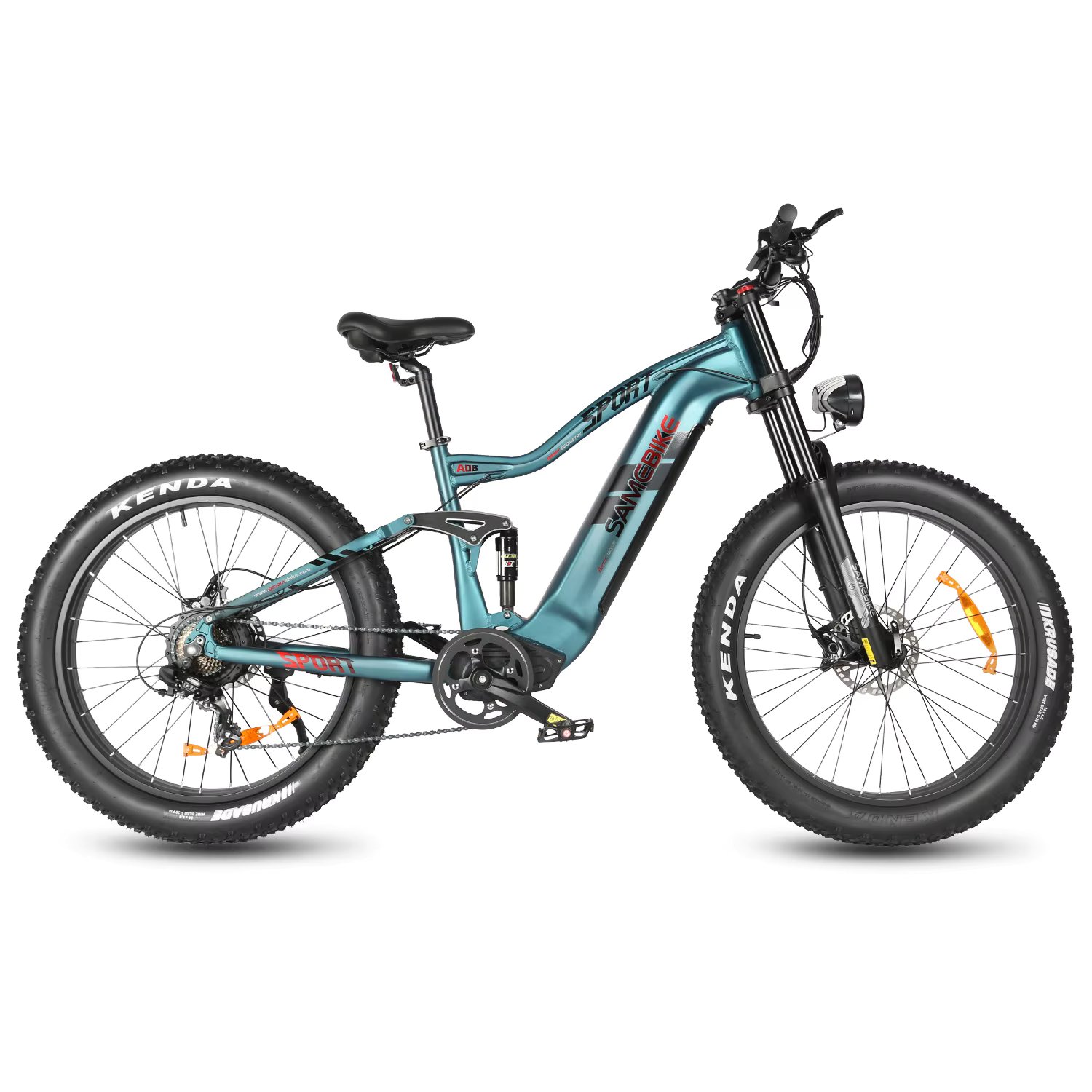 SAMEBIKE RS-A08-II Electric Mountain Bike 26*4.0 inch Fat Tire Removable Battery 48V17Ah 1000W Electric Snow Bicycle 45Km/h