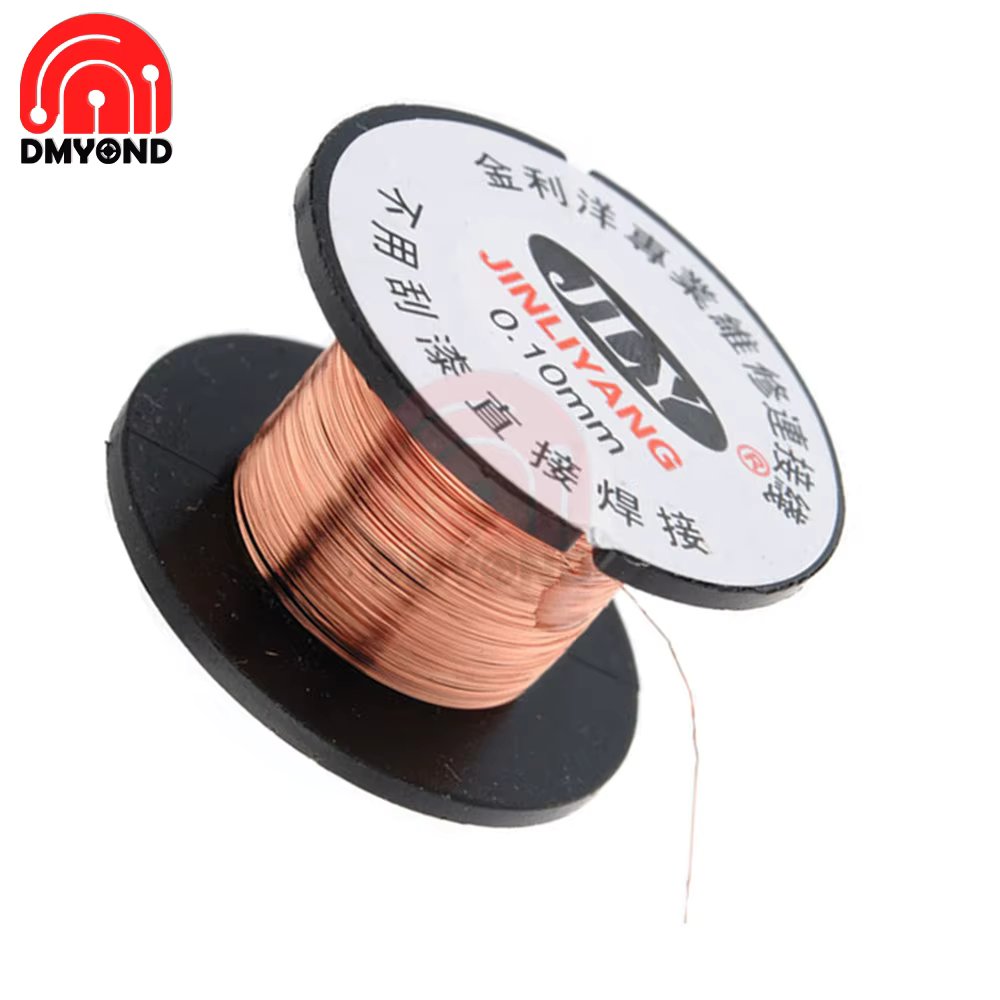 0.1mm Cable Copper Solder Soldering Wire Enamelled Notebook Motherboard Maintenance Cable Wire Assemblies for PCB Mobile Phone