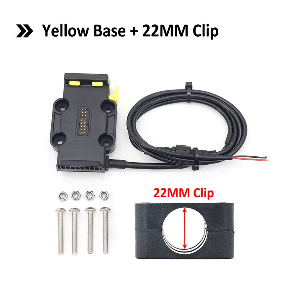 Yellow Base 22mm