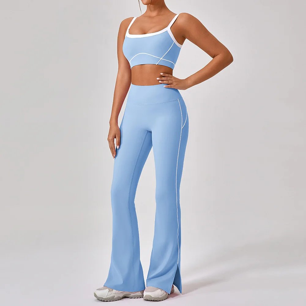 Blue legging set