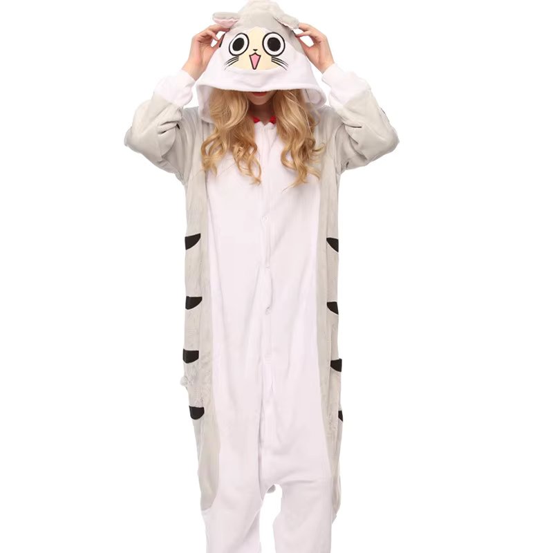 stitch pyjamas pink blue women winter warm flannel cartoon animal pajamas sets cute adults sleepwear nightie onesie