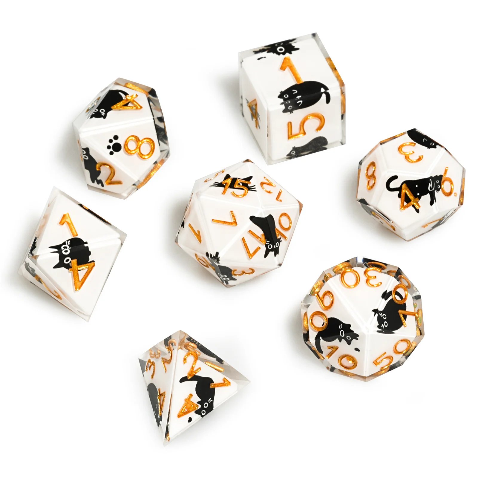 7pcs Milk Cat