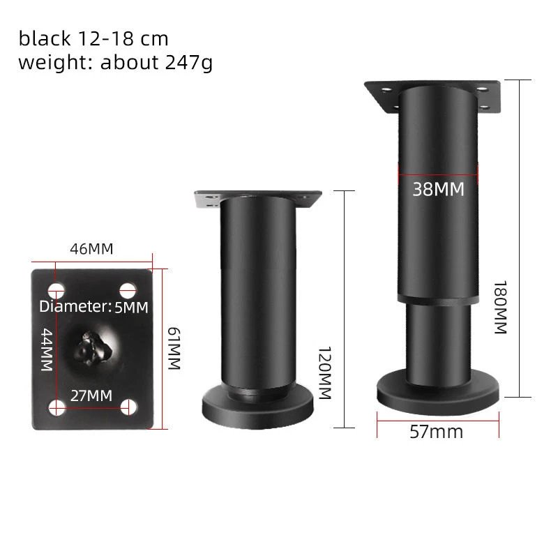 Black 12-18cm