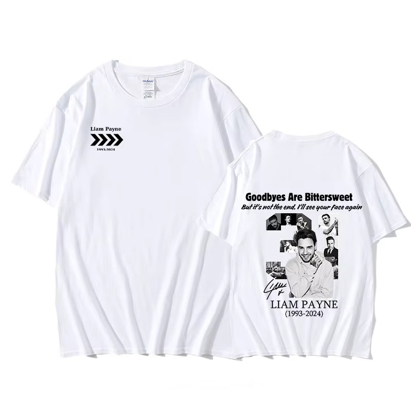 Liam Payne Choose T-shirt Graphic Printing Men Harajuku Punk Tee-shirt for Spring/Summer Cotton Tshirt Camisetas Casual Clothes