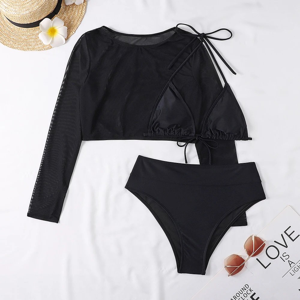 black high waist