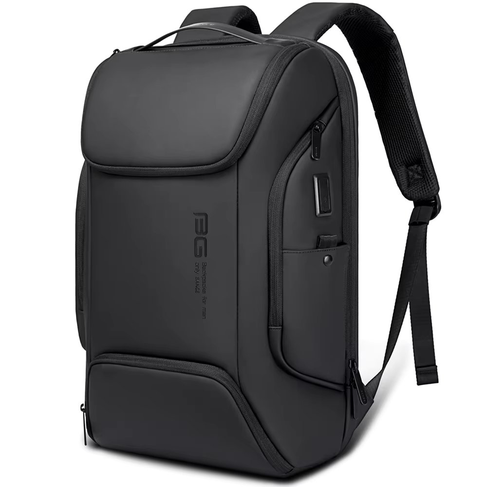 BANGE Business USB Charging Smart Backpacks Fits 15.6 Inch Laptop Commute Backpack WaterProof Carry On Bag for Men Travel Bags
