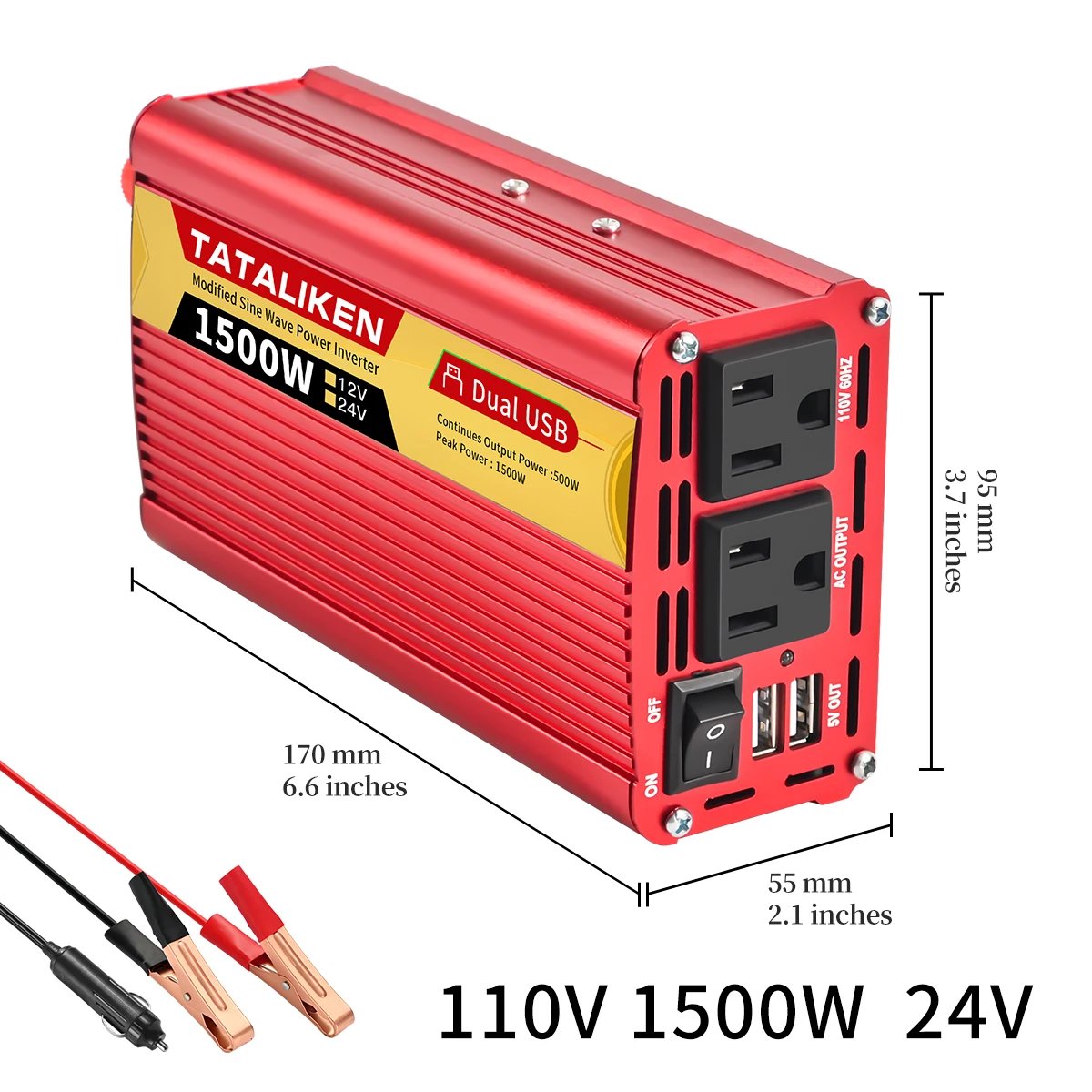 24V 1500W 110V 60HZ
