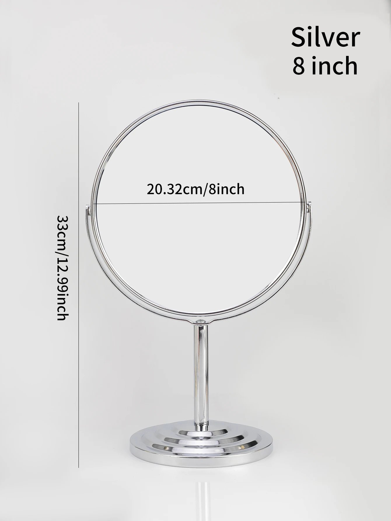 8in-Silvery