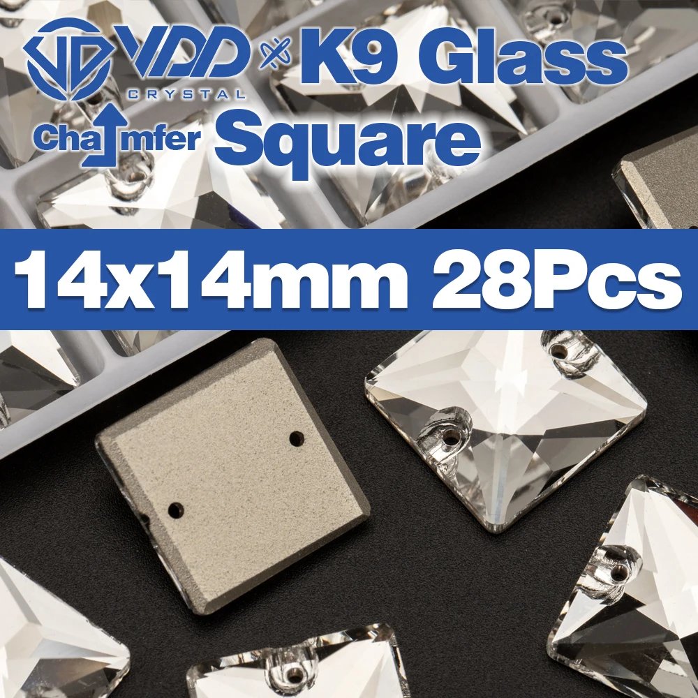 square 14x14mm-28Pcs