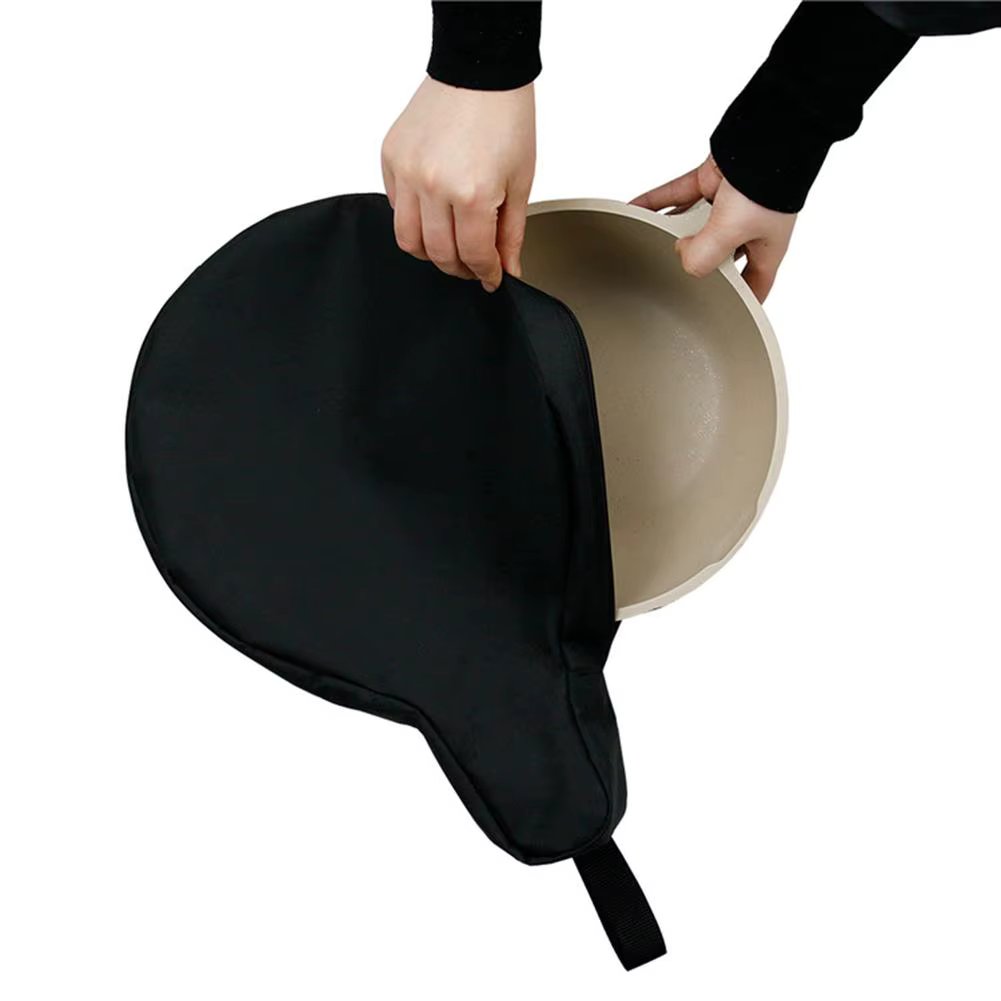 Outdoor Large Skillet Bag Lightweight Waterproof Oxford Frying Pan Case Camping Oxford Cloth Cookware Storage Bag For Hiking