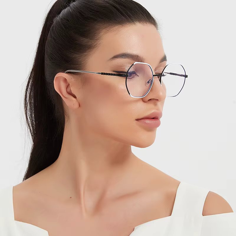 Anti-Blue Light Rays Eyeglasses Frame Women Glasses Brand Designer Clear Lens Computer Optical Eyewear
