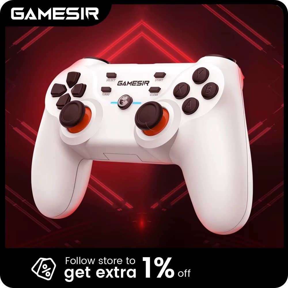 GameSir T3s Bluetooth 5.0 Gamepad Wireless Switch Game Controller for Nintendo Switch Android Cellphone Apple iPhone and PC