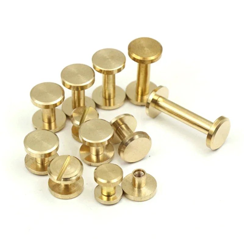 Brass-Flat head