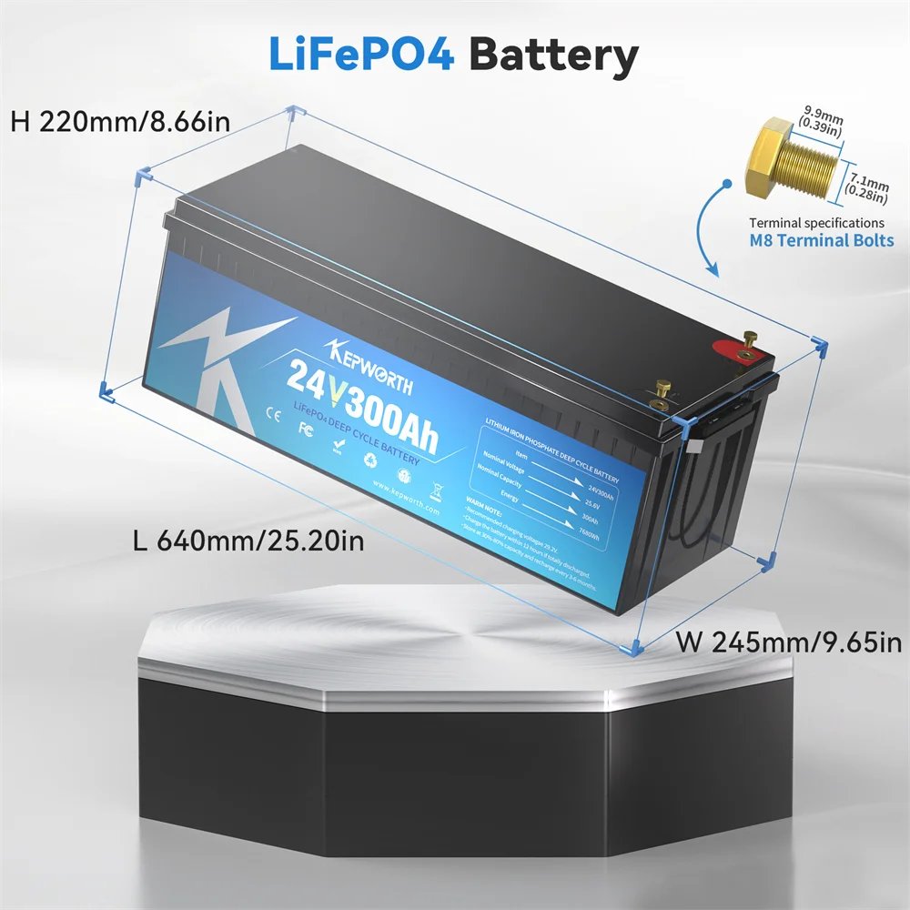 24V 300Ah
