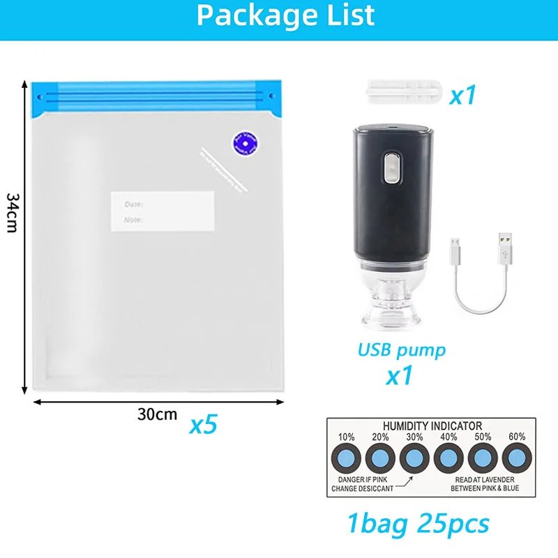 5 bag USB pump