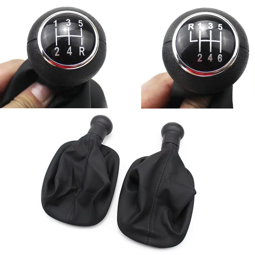 1PCS 5-SPEED or 6-SPEED Shift Knob Shifter Gear Boot for VW Passat 3BG 2001 2002 2003 2004 2005